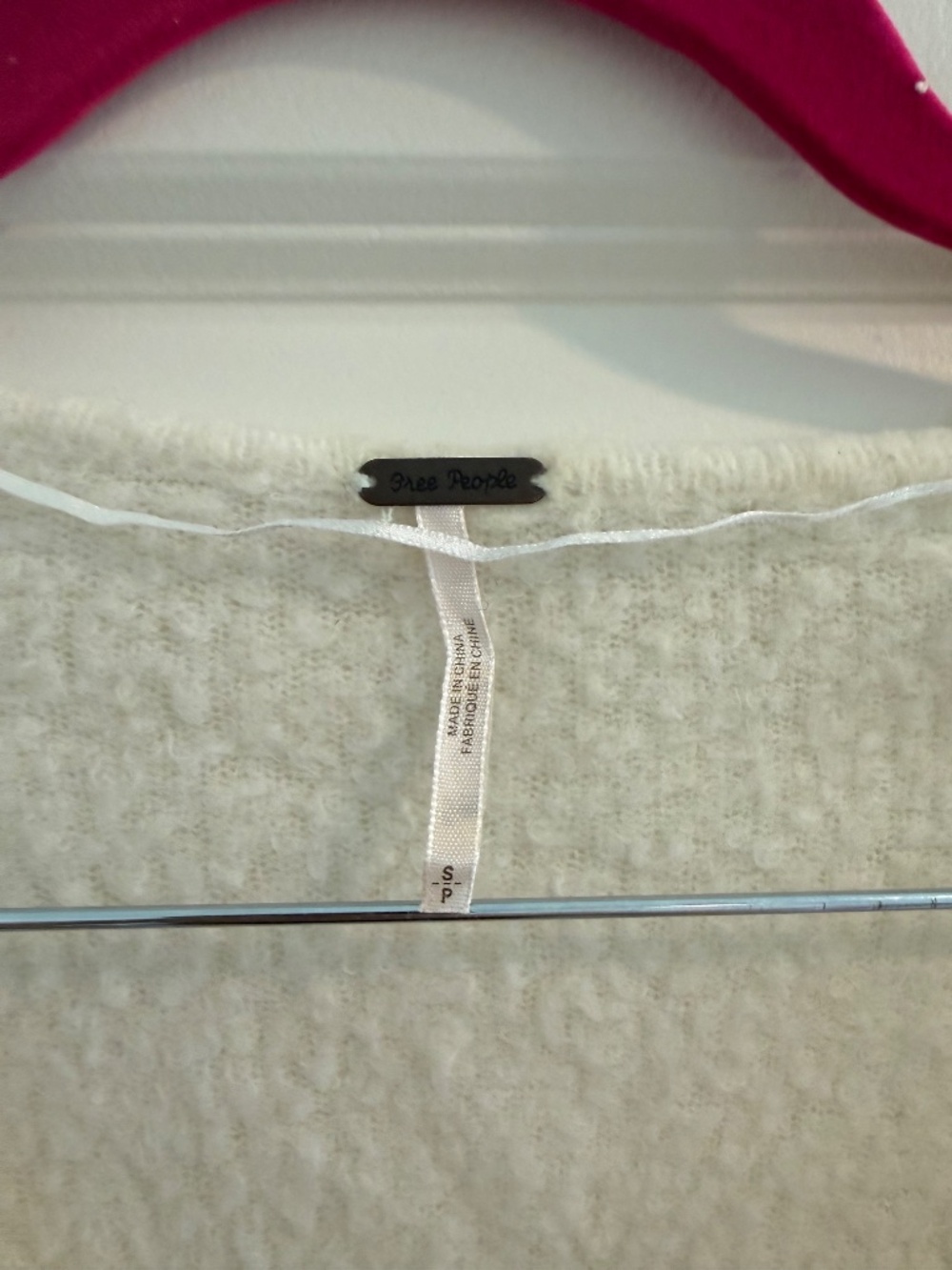 Free People White Sweater - Picture 2 of 3